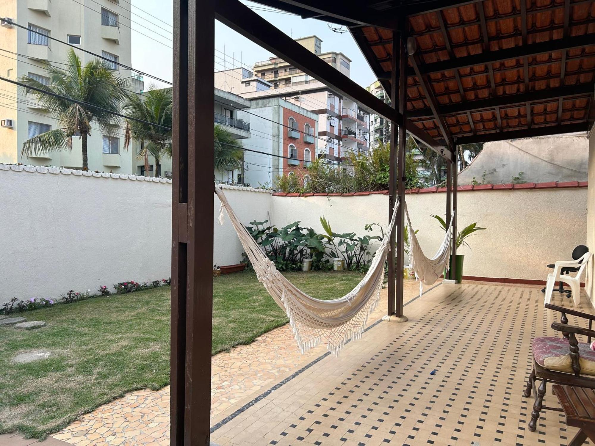 Casa De Praia Em Guaruja A 200 Metros Do Mar Exterior foto